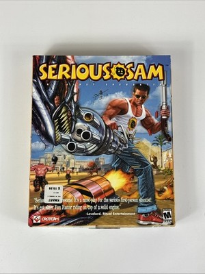 BRAND NEW* Serious Sam: The First Encounter PC Big Box Factory