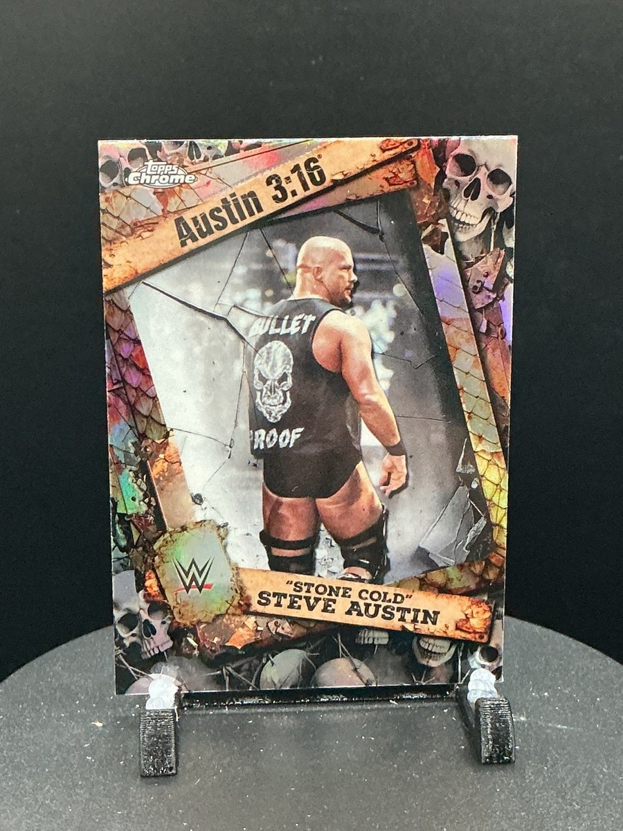 2026 Topps Chrome WWE Austin 3:16 SSP CASE HIT 3:16-19 Stone Cold