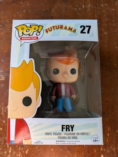 Funko Pop! Animation: Futurama Philip J. Fry #27 Vinyl Figure