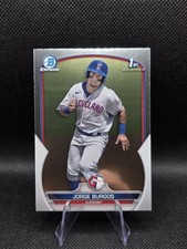 2023 Bowman - Chrome Prospects Jorge Burgos #BCP-98 