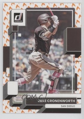 2022 Panini Donruss On Fire 62/75 Jake Cronenworth #214 0or5