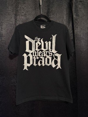 THE DEVIL WEARS PRADA Tシャツ ブラック M Vintage The Devil Wears Prada Black Logo Tshirt Medium Rare | eBay