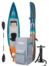 Tobin Sports Breakwater Pro X1 Inflatable Kayak 12 ft New In Box