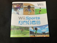 Manual Only for Nintendo Wii Sports, Instruction Booklet No Game Or Case