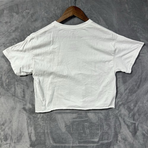 Grateful Dead T-Shirt Womens S Crop Summer 1992 Rainbow Skull Junk Food LA - Picture 8 of 8