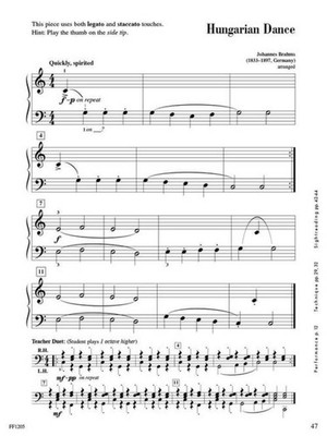 Piano Adventures for the Older Beginner Book 1 Nancy Faber_Randall Faber Book [S