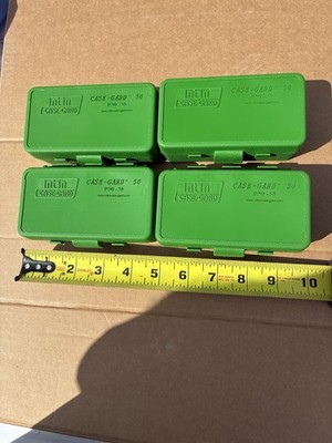 Lot Of 4 NEW MTM P50-38 CASE GARD 50 AMMO BOX Holds 50 Rounds Each (SEE PICS)