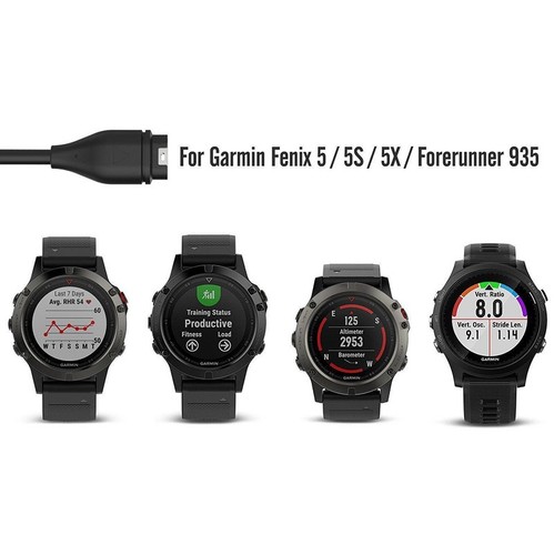 Portable Cable USB Data Sync Charger For Garmin Forerunner 935/Fenix 5 5S Watch - Photo 9 sur 11