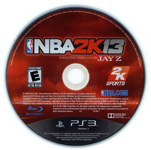 NBA 2K13 (PS3 PlayStation 3, 2012) TESTED NO TRACKING