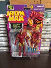 Hasbro Marvel Legends Retro Iron Man Model 20 Wave 1 Comics Action Figure New