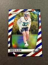 2024 Panini Prizm Rookie Cooper DeJean #321 Red White & Blue Philadelphia Eagles