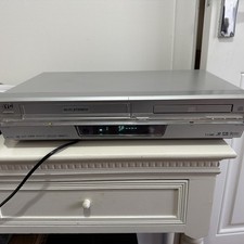 JVC VHS DVD HR-XV3EK Combi VCR Recording Combi Player Working Remote 