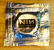 NINE INCH NAILS condom NIN 1989 Down In It promotional item