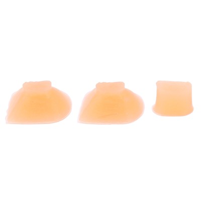 6Pcs Flöte Brick Silikon Light Yellow Flöten Mute Key Pads Musikinstrument T SAL
