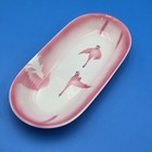 Vintage Syracuse china Milwaukee railroad RR THE traveler ceramic asparagus dish — photo 2