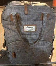 Ruvalino YW168-G Backpack Diaper Bag - Dark Grey