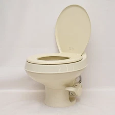 Dometic 301 Low Profile Gravity Toilet 302301673 Bone