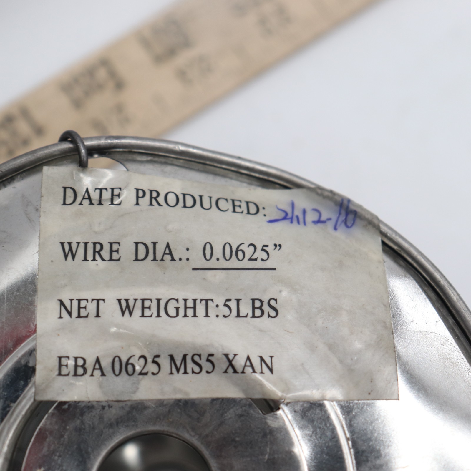 Soft Temper Wire Spool Carbon Steel Black .0625" x 5 Lbs EBA0625MS5XAN