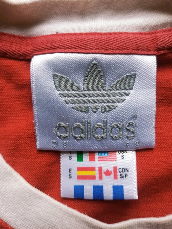 Adidas FC Bayern Retro Trikot 1970er Franz Beckenbauer #5 Neuauflage 70s rot S - Bild 3 von 4