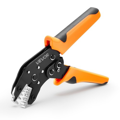 #ad VEVOR Crimping Tool Ratcheting Wire Crimper 24 12 AWG for Electrical Terminals $12.90