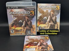 Uncharted 3 Drake's Deception ( Sony PlayStation 3 ) CIB - Mint Disc - Pristine 