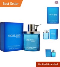 Men's Eau de Toilette Spray 3.4 Oz Fresh Long Lasting Masculine Casual Use