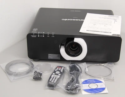 New Open Box Panasonic PT-D6000UK PT-D6000 6500 Lumens HD Projector - Image 1 of 4