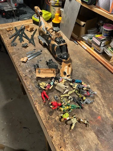 New Listing1986 gi joe tomahawk helicopter parts