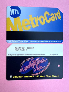 Blue Metro Card | eBay