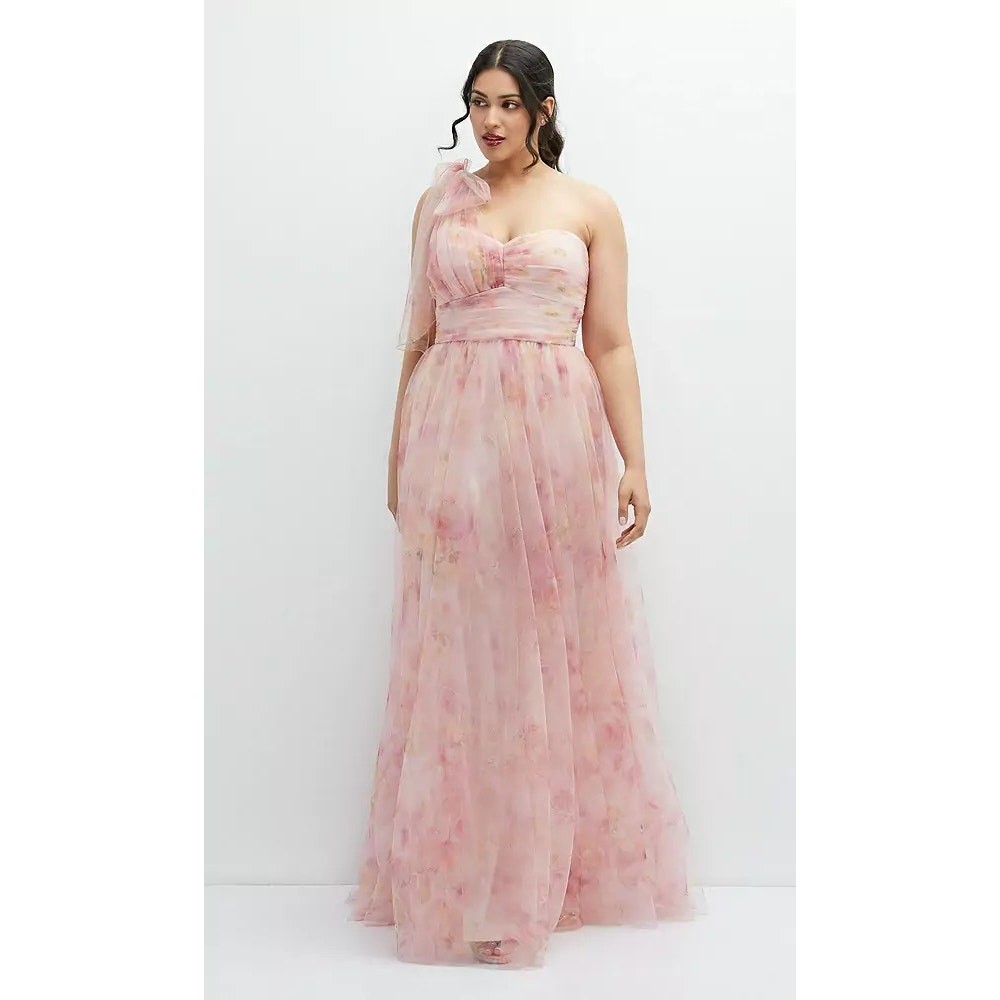 dessy one shoulder dress Dessy One Shoulder Bridesmaid Dresses