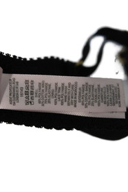 Agent Provocateur Womens Lace Under Wire Bra Black Pink Size 36 B