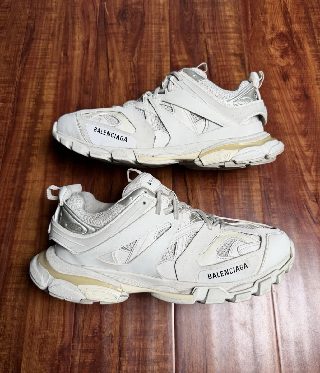 Balenciaga Track Sneaker Clear Sole - White Cream for sale | eBay