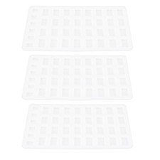  3 Pcs Miniature Brick Silicone Mold Architecture Model Materials