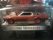 Greenlight Target Exclusive The Crow 1973 Ford Thunderbird - Red Wheels Chase