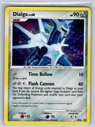 Dialga DP26 Black Star Promo Diamond & Pearl Holo