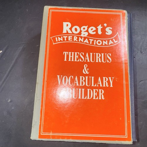 Vtg 1962 Roget's International Thesaurus & Vocabulary Builder 2-vol 1st ed Books - Picture 7 of 13