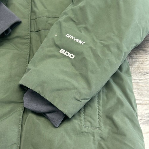 The North Face Green Girl XS DryVent 600 Down Faux Fur Lined Hood Arctic Parka - Picture 7 of 14