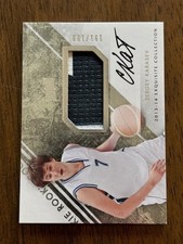 2013-14 Upper Deck Exquisite Rookie Sergey Karasev Patch & Auto #69 191/199