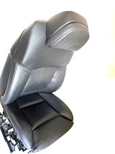 Bmw F10 F11 Sitz Vorne Links Schwarz Leder Original 530Xd 2012