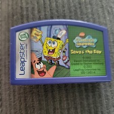 Leapster LeapFrog Learning Games - Spongebob Squarepants Saves the Day