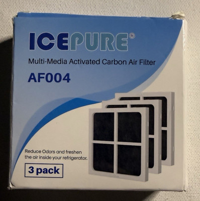 ICEPURE AF004 Refrigerator Air Filter Replacement-3 Pack