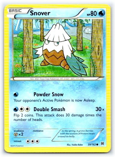 Snover 39/162 ~ English Near Mint