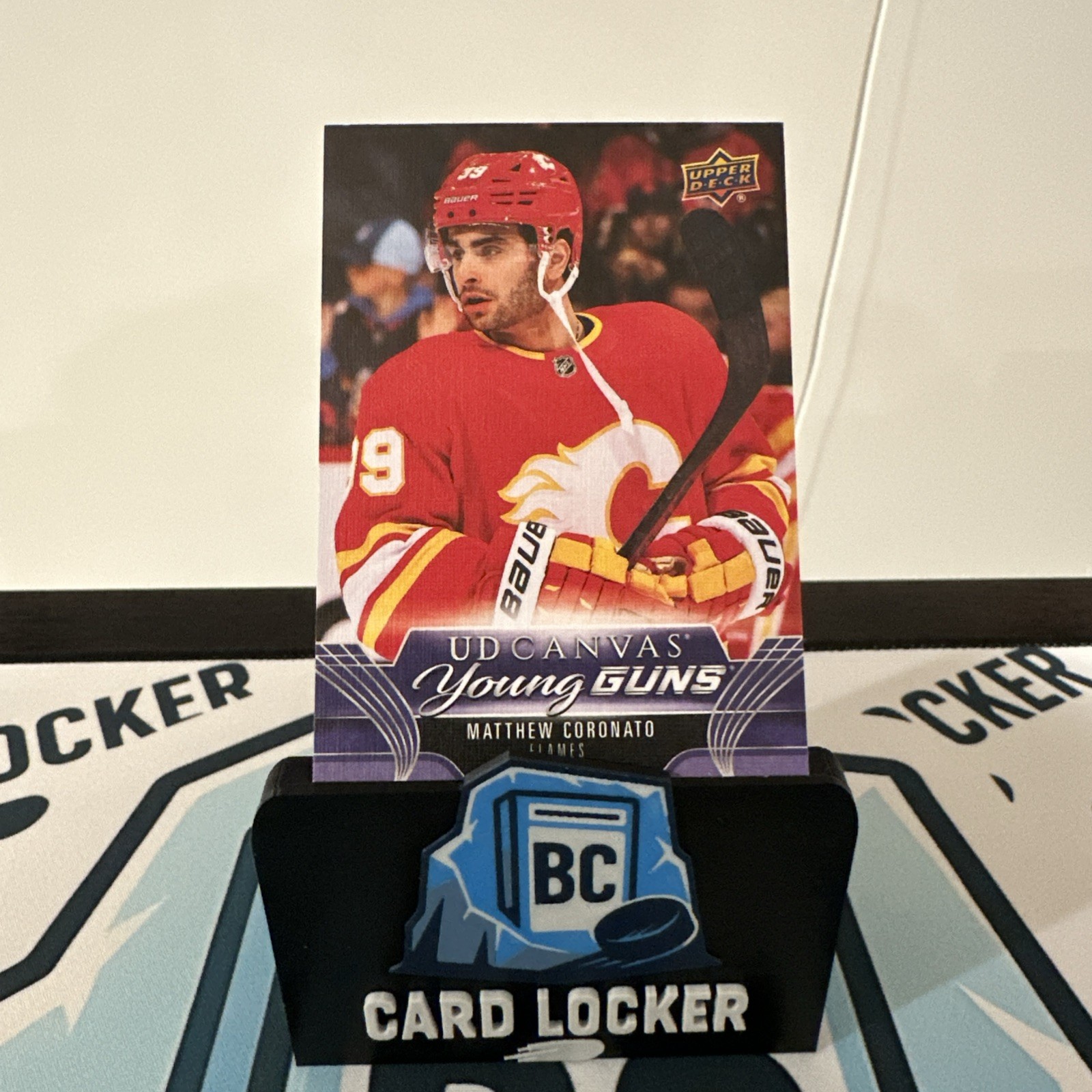 2023-24 Upper Deck Series 1 - UD Canvas Young Guns #C106 Matthew Coronato (RC)