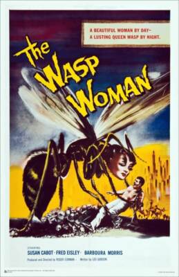 The Wasp Woman - Vintage Movie Advertisement Mini Poster 11'' x 17''