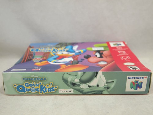 Donald Duck Goin' Quackers (Nintendo 64 | N64) Authentic BOX ONLY - 第 3/7 張圖片