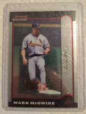 1999 Bowman Chrome MARK McGWIRE Cardinals #6 