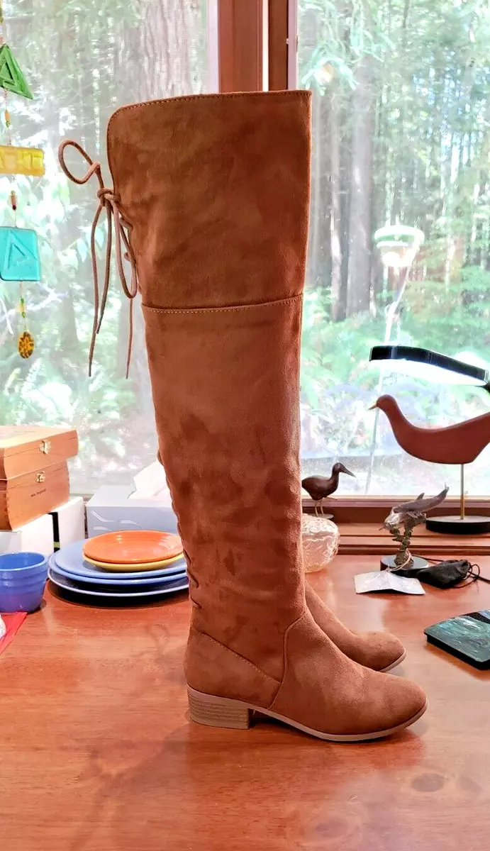 Vegan knee sales high winter boots