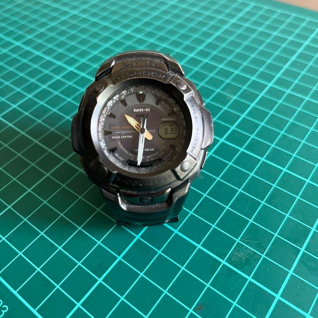 CASIO G-SHOCK MRG-3000DJ Solar Radio Stainless Steel Men's CASIO G-SHOCK MRG-3000DJ Solar Radio Stainless Steel Men's