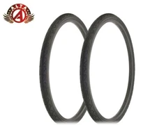 ALTA Bicycle 26" x 1.50" All Black (2) AL-105 Slick TREAD Bicycle 26" Tires