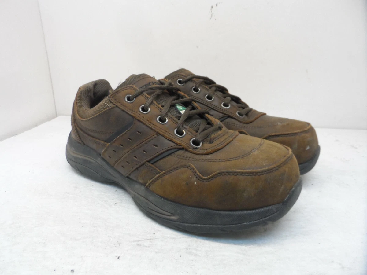 Skechers steel best sale toe hombre plata